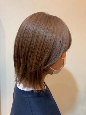 ミディアムストレート